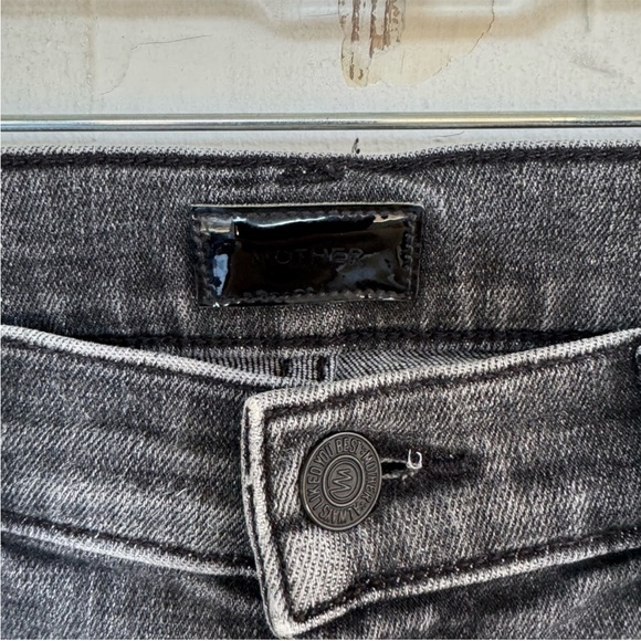 MOTHER The Hustler Ankle Fray Sharing Secrets Jeans Grey size 31 - Picture 4 of 9
